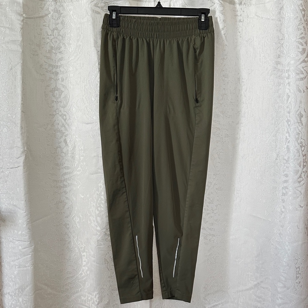 Nike Women’s Olive Green Taper Leg Track Pants, Small